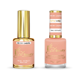 IGEL Nail Lacquer And Gel Polish Duo, DD264 LADYLIKE