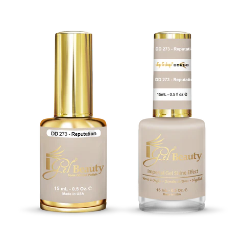 IGEL Nail Lacquer And Gel Polish Duo, DD273 REPUTATION