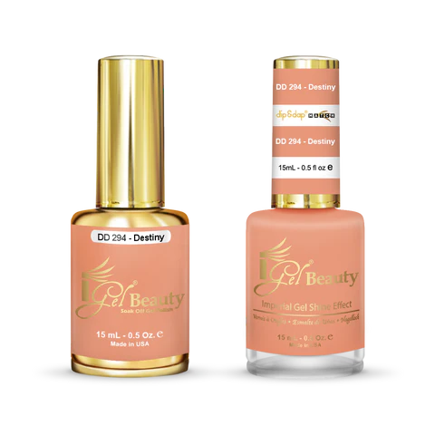 IGEL Nail Lacquer And Gel Polish Duo, DD294 DESTINY