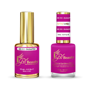 IGEL Nail Lacquer And Gel Polish Duo, DD312 ORCHID FLIRT