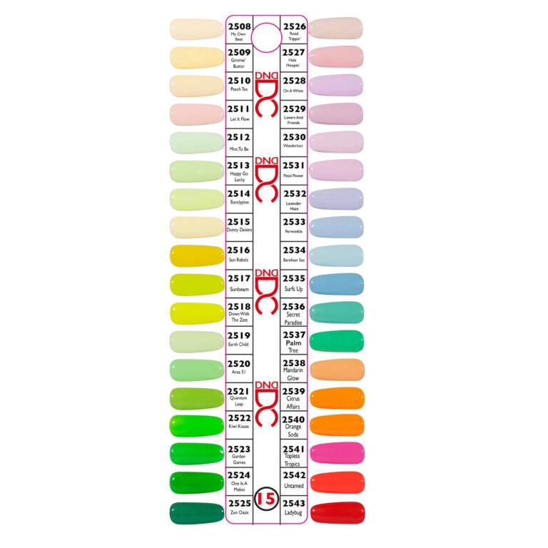 DND DC Free Spirit Collection Palette #15 (2508-2543)