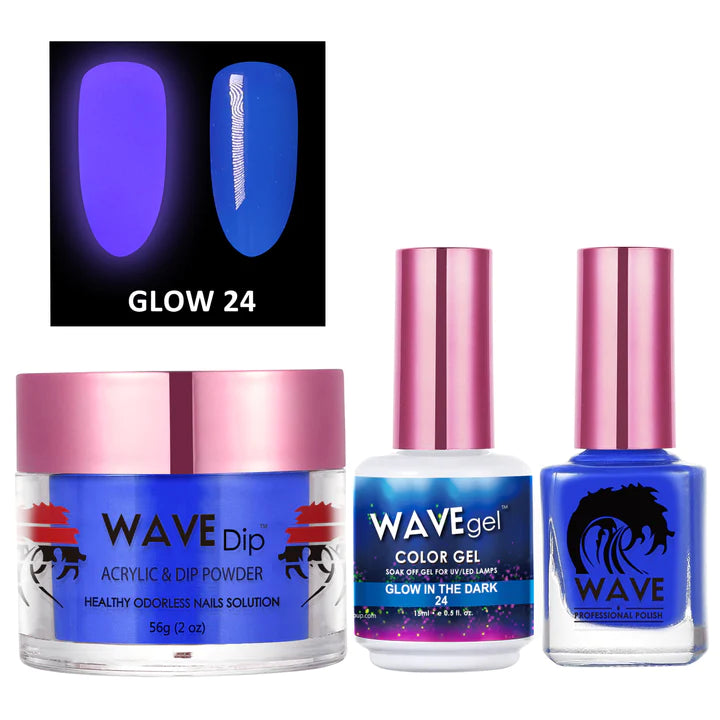 WAVEGEL 3IN1 New Glow In The Dark , 24
