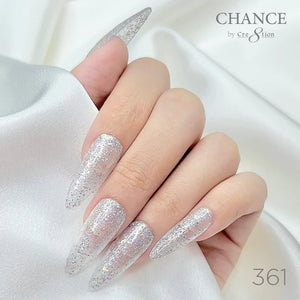 Cre8tion Chance Soak Off Gel 0.5oz - Diamond Dust Collection - 361