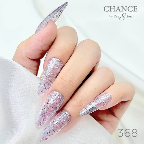 Cre8tion Chance Soak Off Gel 0.5oz - Diamond Dust Collection - 368