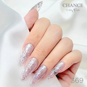 Cre8tion Chance Soak Off Gel 0.5oz - Diamond Dust Collection - 369