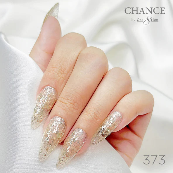 Cre8tion Chance Soak Off Gel 0.5oz - Diamond Dust Collection - 373