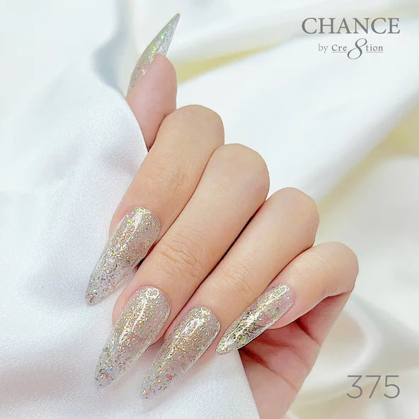 Cre8tion Chance Soak Off Gel 0.5oz - Diamond Dust Collection - 375