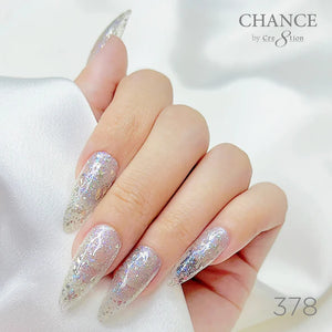 Cre8tion Chance Soak Off Gel 0.5oz - Diamond Dust Collection - 378