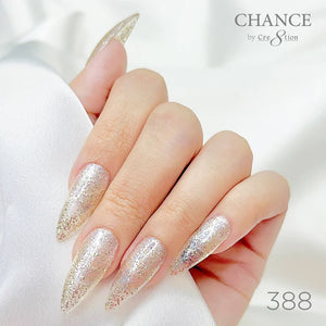 Cre8tion Chance Soak Off Gel 0.5oz - Diamond Dust Collection - 388