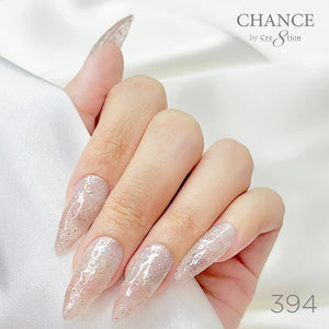 Cre8tion Chance Soak Off Gel 0.5oz - Diamond Dust Collection - 394