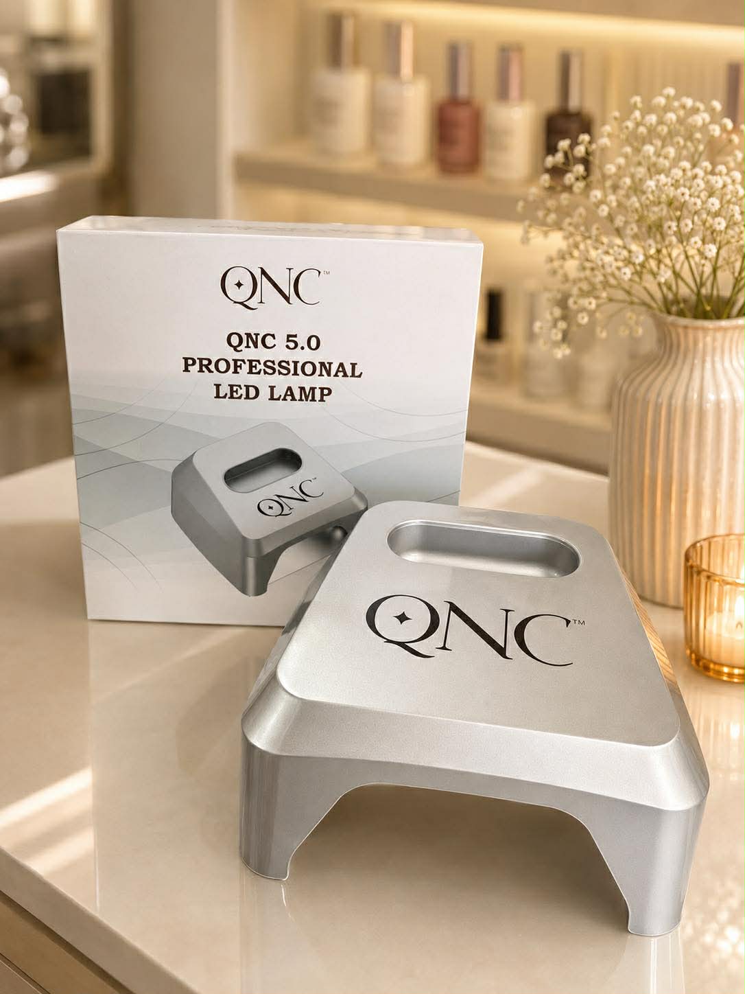 QNC 5.0 Professional LED Lamp- Silver