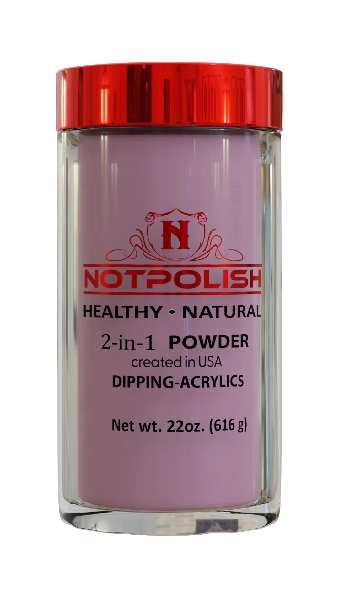 NotPolish Dark Pink 2in1 22oz Dipping & Acrylics