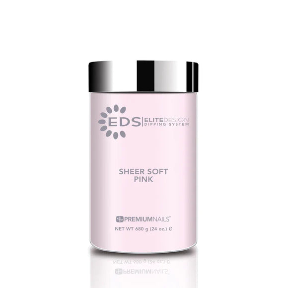 PremiumNails Elite Design Dipping Powder | Sheer Soft Pink 24oz