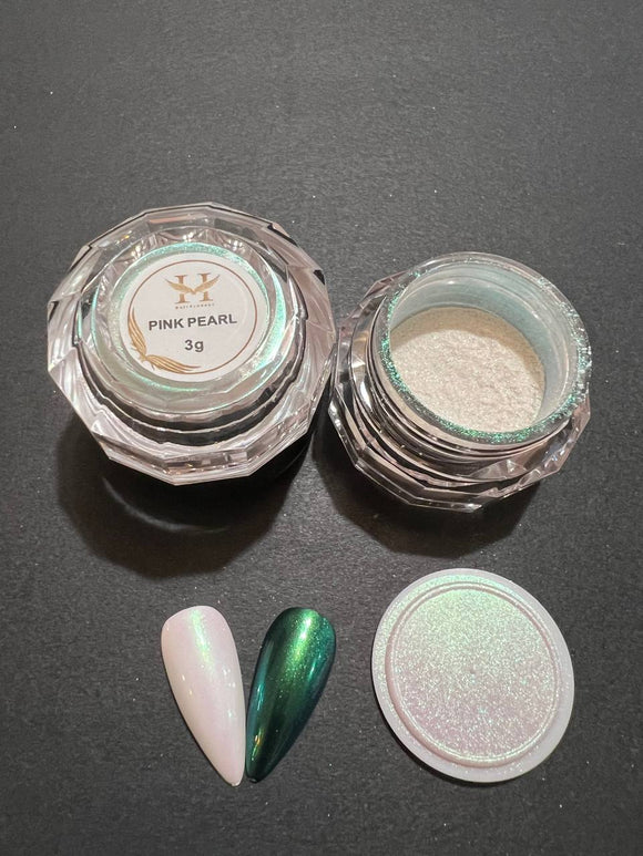 HANG Chrome Powder #6 Pink Pearl - Disco Reflective Collection