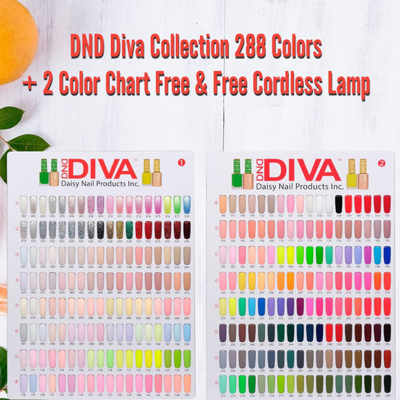 DND Diva Collection 288 Colors