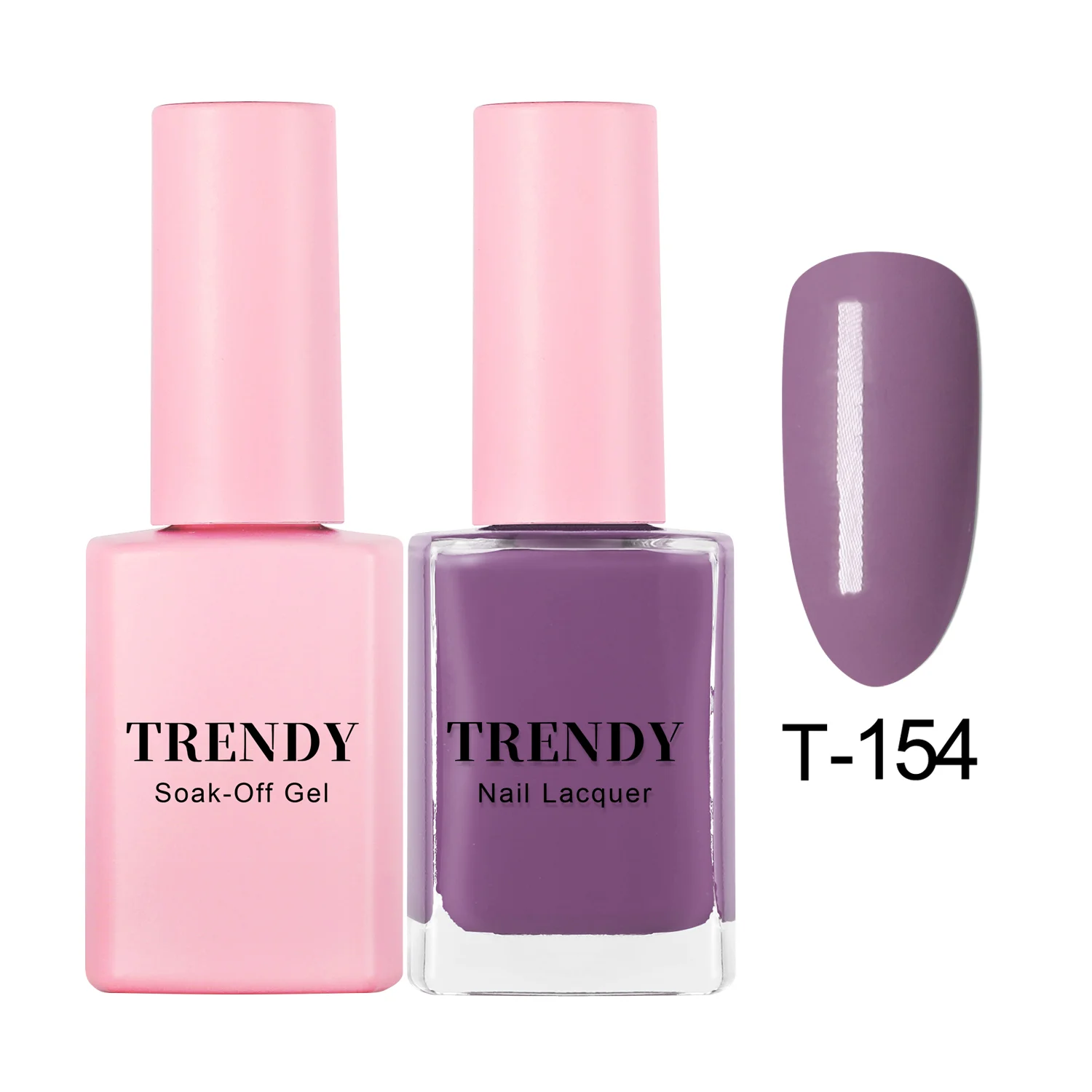 T-154 HYDRANGEA | TRENDY DUO GEL & LACQUER
