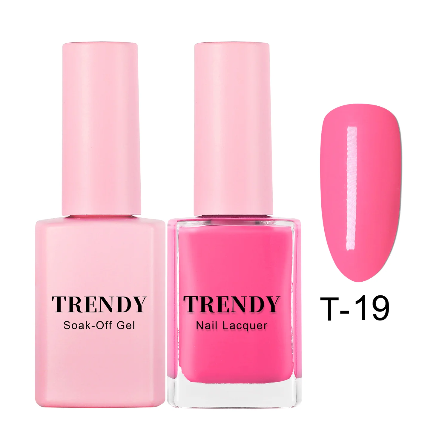 T-19 VIBE CITY | TRENDY DUO GEL & LACQUER