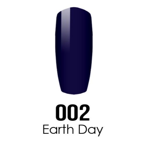 DC Nail Lacquer And Gel Polish (New DND), DC002, Earth Day, 0.6oz