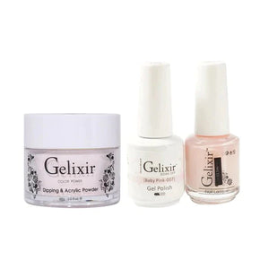 Gelixir 3in1 Acrylic/Dipping Powder + Gel Polish + Nail Lacquer, 007