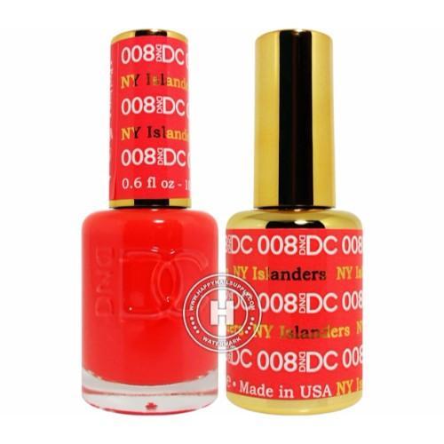 DC Nail Lacquer And Gel Polish (New DND), Color List In Note, 0.6oz,