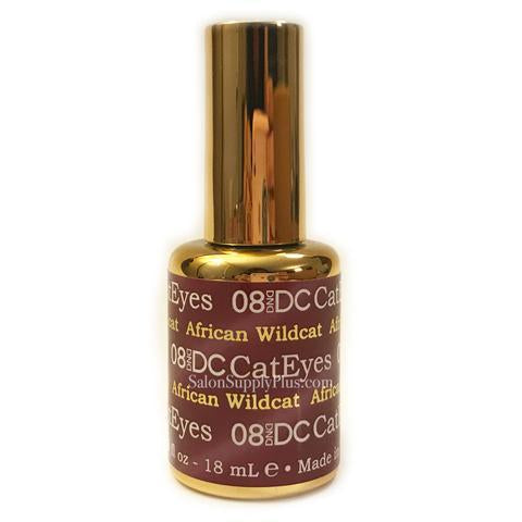 DC Gel Polish Cat Eyes Collection, 008, African Wildcat, 0.6oz