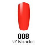 DC Nail Lacquer And Gel Polish (New DND), DC008, Ny Islanders, 0.6oz