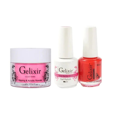 Gelixir 3in1 Acrylic/Dipping Powder + Gel Polish + Nail Lacquer, 011