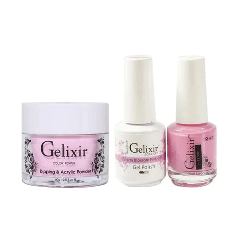 Gelixir 3in1 Acrylic/Dipping Powder + Gel Polish + Nail Lacquer, 015