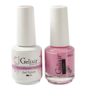 Gelixir Nail Lacquer And Gel Polish, 015, Cherry Blosson Pink, 0.5oz