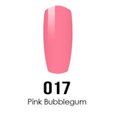 DC Nail Lacquer And Gel Polish (New DND), DC017, Pink Bubblegum, 0.6oz