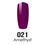 DC Nail Lacquer And Gel Polish (New DND), DC021, Amethyst, 0.6oz