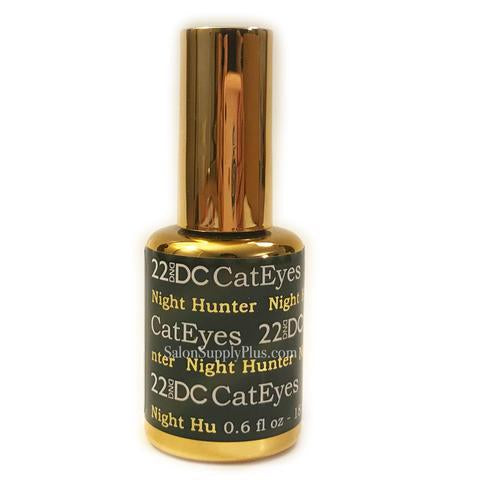 DC Gel Polish Cat Eyes Collection, 022, Night Hunter, 0.6oz