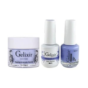 Gelixir 3in1 Acrylic/Dipping Powder + Gel Polish + Nail Lacquer, 027