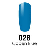DC Nail Lacquer And Gel Polish (New DND), DC028, Copen Blue, 0.6oz