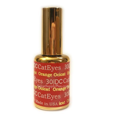 DC Gel Polish Cat Eyes Collection, 030, Orange Ocicat, 0.6oz