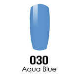 DC Nail Lacquer And Gel Polish (New DND), DC030, Aqua Blue, 0.6oz