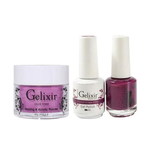 Gelixir 3in1 Acrylic/Dipping Powder + Gel Polish + Nail Lacquer, 034
