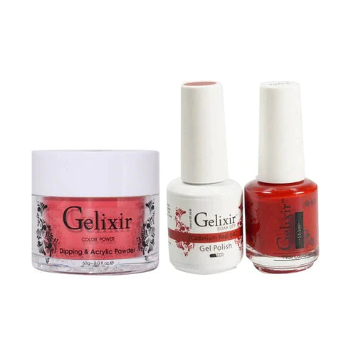Gelixir 3in1 Acrylic/Dipping Powder + Gel Polish + Nail Lacquer, 042