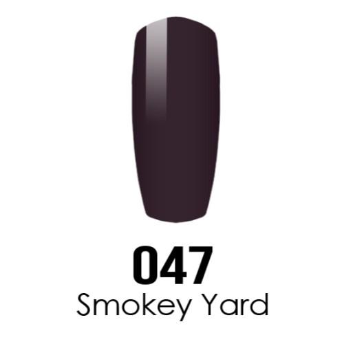 DC Nail Lacquer And Gel Polish (New DND), DC047, Smokey Yard, 0.6oz