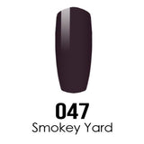 DC Nail Lacquer And Gel Polish (New DND), DC047, Smokey Yard, 0.6oz