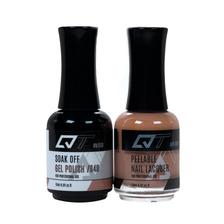 QT Gel Polish + Nail Lacquer, 048, 0.5oz