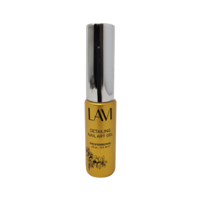 Lavi Detailing Nail Art Gel, 04, GOLD GLITTER, 0.33oz