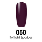 DC Nail Lacquer And Gel Polish (New DND), DC050, Twilight Sparkles, 0.6oz