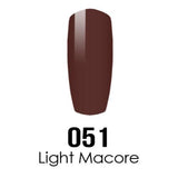 DC Nail Lacquer And Gel Polish (New DND), DC051, Light Macore, 0.6oz