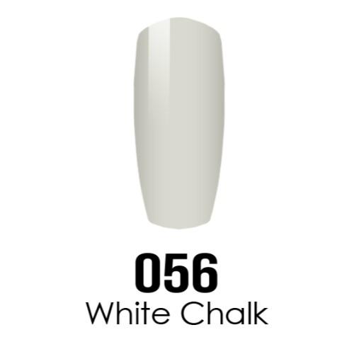 DC Nail Lacquer And Gel Polish (New DND), DC056, White Chalk, 0.6oz