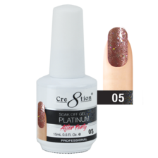 Cre8tion Platinum After Party Gel Polish, 0.5oz, 05