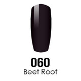 DC Nail Lacquer And Gel Polish (New DND), DC060, Beet Root, 0.6oz