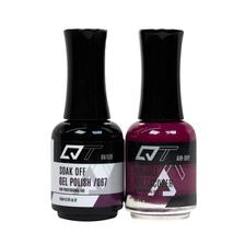 QT Gel Polish + Nail Lacquer, 067, 0.5oz