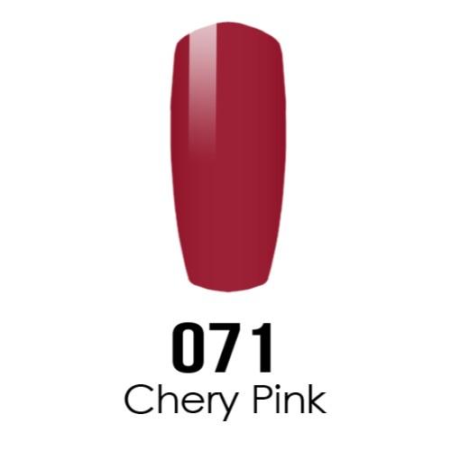 DC Nail Lacquer And Gel Polish (New DND), DC071, Cherry Punch, 0.6oz