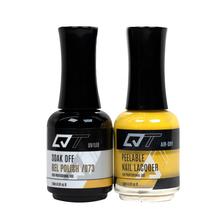 QT Gel Polish + Nail Lacquer, 073, 0.5oz